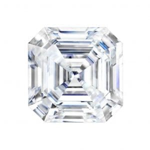 Asscher Moissanite stone