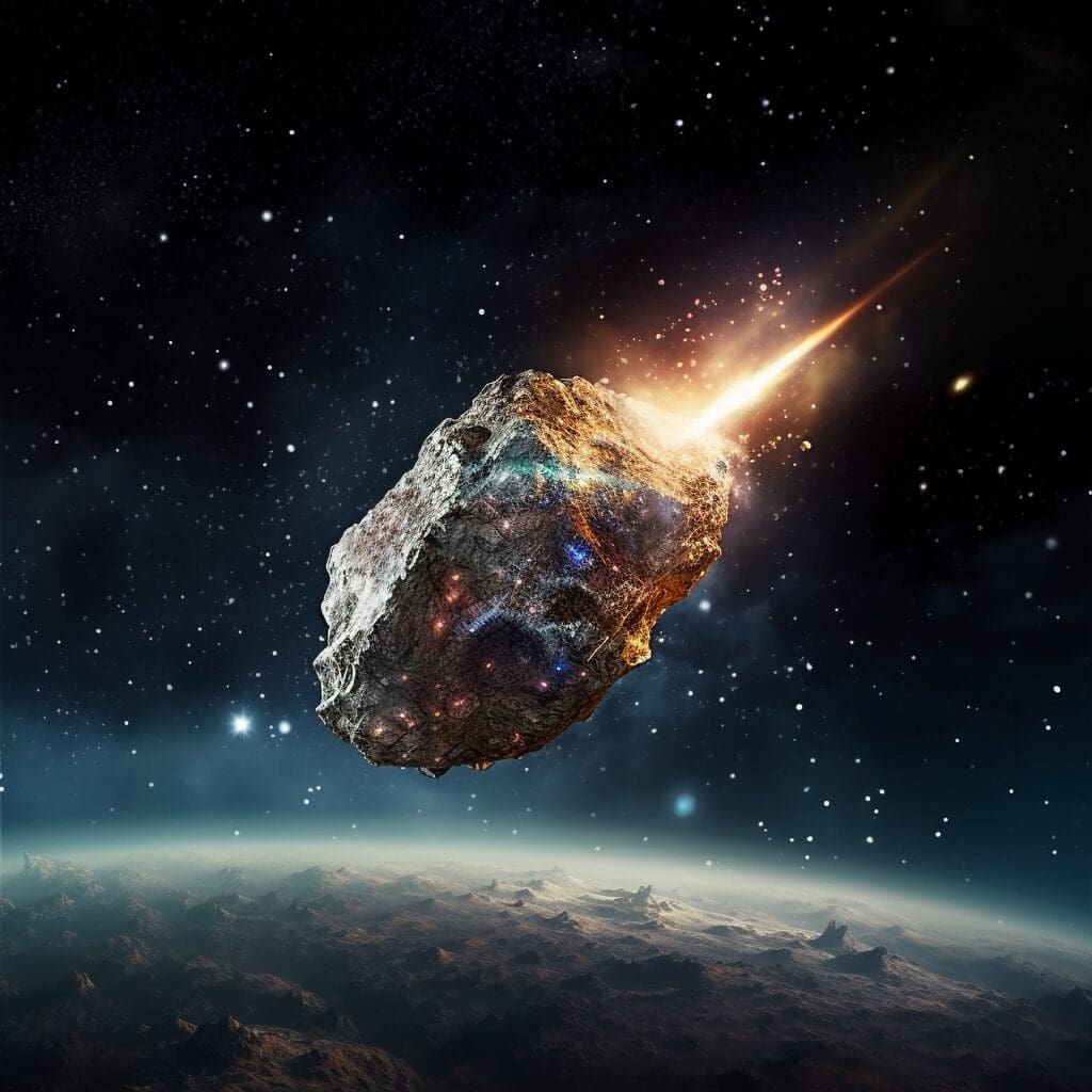 moissanite discovered in a meteorite